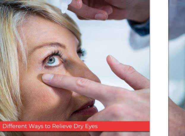 Different Ways to Relieve Dry Eyes