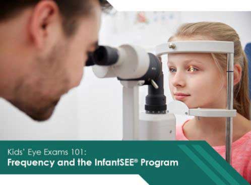 Kids’ Eye Exams 101: Frequency and the InfantSEE® Program