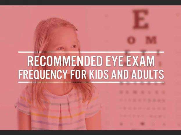 Recommended Eye Exam Frequency for Kids and Adults