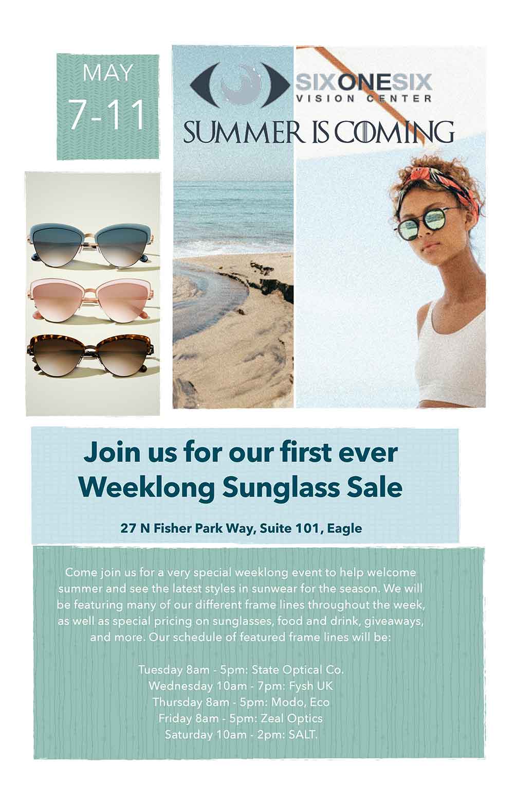 Summer Sunglasses Sale